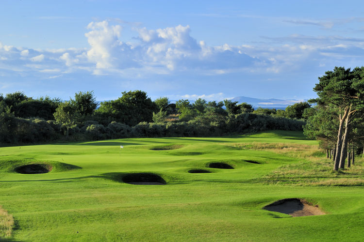 Longniddry Golf Schotland Edinburgh Bunkers