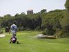 Frankrijk Cotedazur Golfhotelvalescure Golfer Fairway Fontein