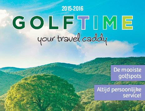 Nieuwe brochure Golftime