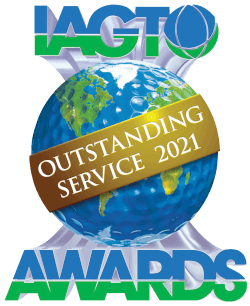 IAGTO awards winner 2021 - Outstanding service