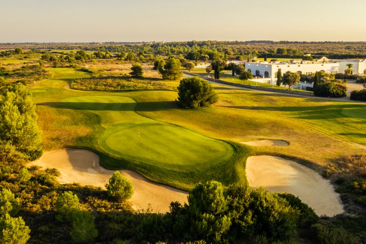 Acaya Golf Italie Puglia Bunker Green