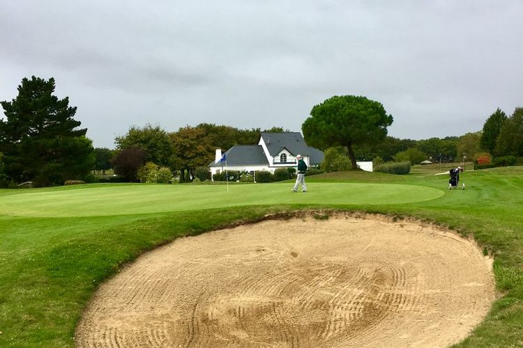Golf International De La Baul  Frankrijk  Zandbunker