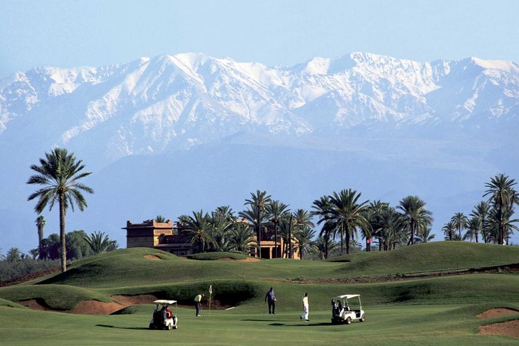 Amelkis Golf Marokko Marrakech Bergen
