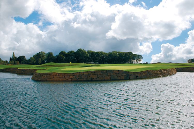 Castleknock Golf Ierland Dublin Green Vijver