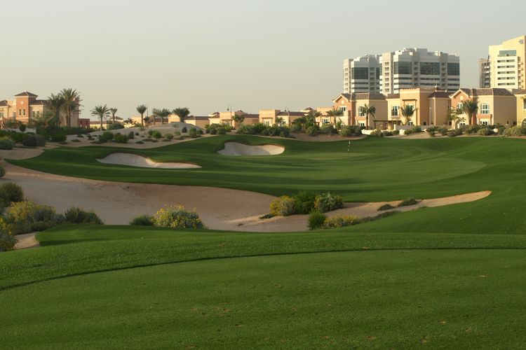 Els Club Golfbaan Dubai Hole 2