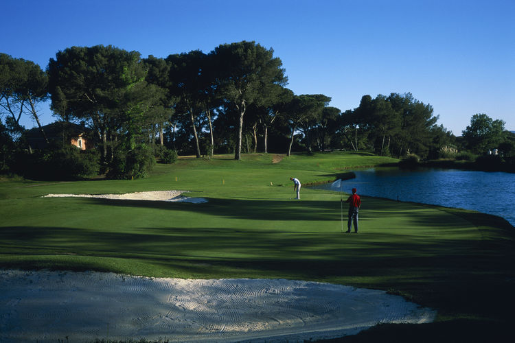 Frankrijk Cotedazur Golfbaan Esterel Golfers Green Putten