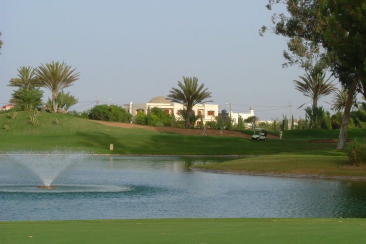 Golf Du Soleil Golf Marokko Agadir Vijver.JPG