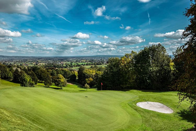 Henri Chapelle Golfbaan Uitzicht Vlag