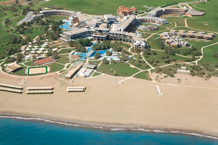 Lykia Links Resort Turkije Belek Luchtfoto