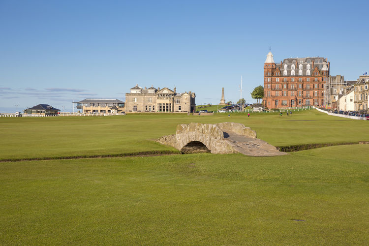 Old Course Golf Schotland Standrews Swilken Bridge