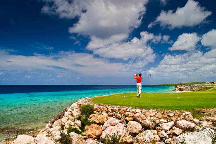 Old Quarry Golf Golfbaan Curacao Tee Zee