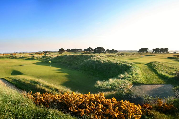 Portmarnock Golf Ierland Dublin Panorama