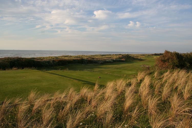 Royal Ostend Golfbaan Belgie Brugge Baan Met Zee 2