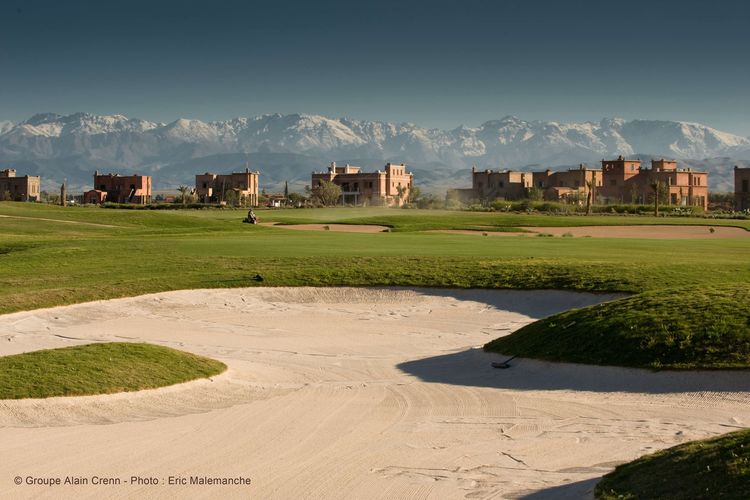 Samanah Golf Marokko Marrakech Bunker Huizen