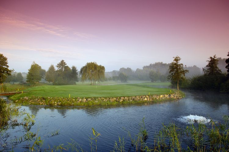 Schloss Luedersberg Old Course Duitsland Noord Duitsland Fontein