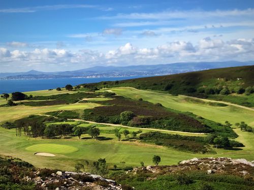 Ierland Dublin Howth Golf Club Luchtfoto.JPG