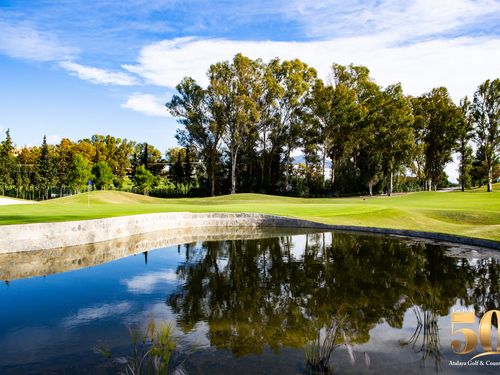 Spanje Costa Del Sol Atalaya Old Course Hole 1