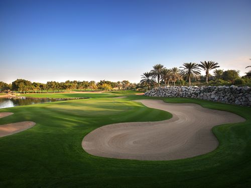 Abudhabigolfclub Green Bunker Water