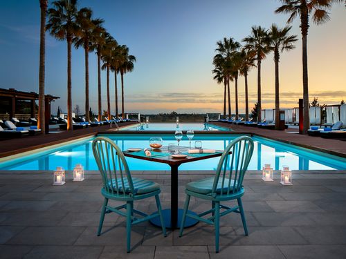Anantara Vilamoura Alrgave Resort Terras Avond