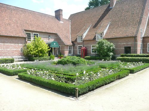 Bossenstein Belgie Vlaanderen Binnenplaats