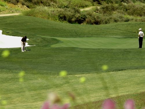 Calanova Golf Spanje Costa Del Sol Chippen