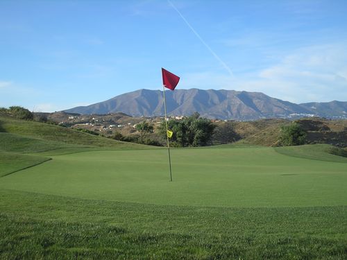 Calanova Golf Spanje Costa Del Sol Green Hole14