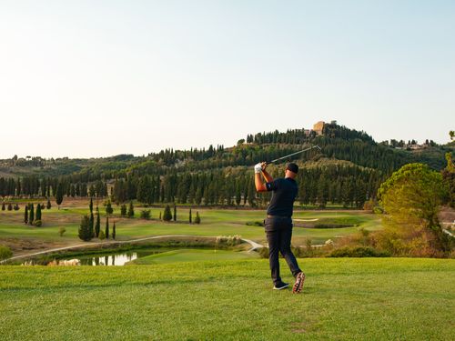 Castelfalfi Golf Italie Toscane Afslag