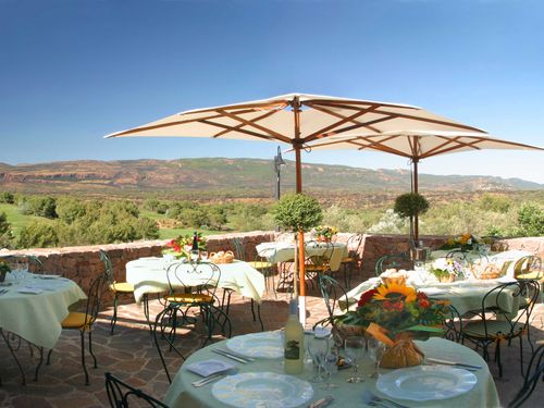 Domainedestendreol Frankrijk Cotedazur Terras Met Uitzicht