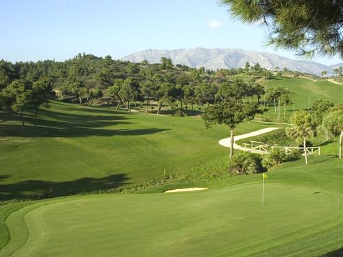 El Chaparral Golf Spanje Costa Del Sol Green Hole12