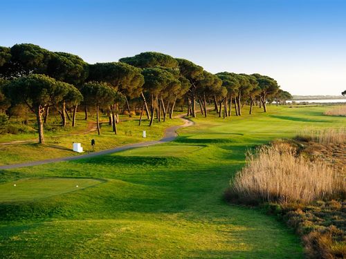 El Rompido North Golf Spanje Costa De La Luz Noord Tee