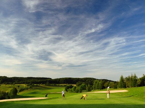 Felderbach Golfbaan Duitsland Grensstreek Hole 15