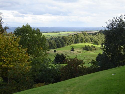 Five Nations Golfbaan Belgie Ardennen Hole 1.JPG