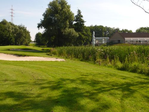 Flanders Nippon Golfbaan Belgie Vlaanderen Water Riet