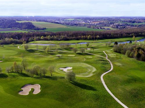 Frankrijk Noordfrankrijk Hotel Domainedecrecy Golfbaan Luchtfoto 7b54fd6a
