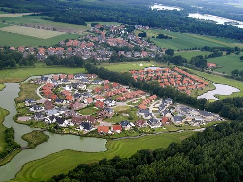 Gut Duneburg Duitsland Grensstreek Luchtfoto