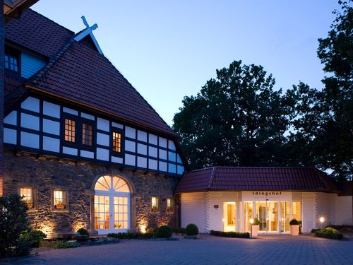 Hotel Idingshof Duitsland Grensstreek Buiten Ingang