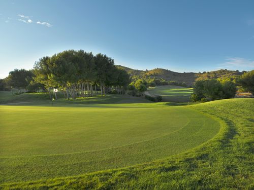 La Manga Golf Spanje Costa Blanca Hole 9 West Green