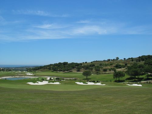 La Reserva Golf Spanje Costa Del Sol Baanoverzicht.JPG