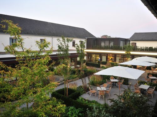 Landhaus Beckmann Duitsland Grensstreek Terras Balkon