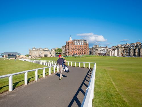 Old Course Golf Schotland Standrews Hole 1