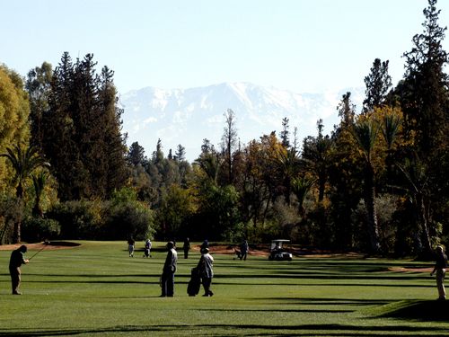 Royal Marrakech Golf Marokko Marrakech Hole 4