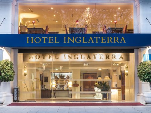 Spanje Costa De La Luz Hotel Inglaterra Ingang 065ae37b