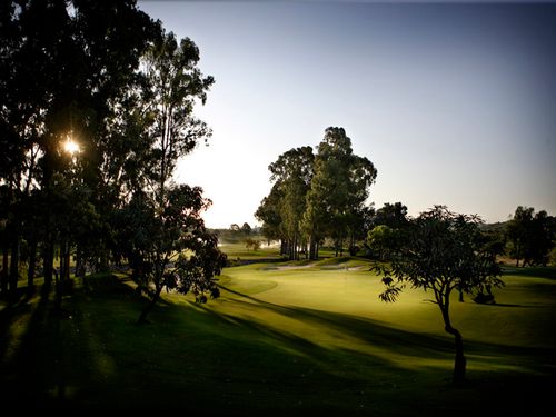 Spanje Costa Del Sol Santana Golf Hole 4