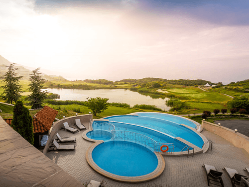 Thracian Cliffs Hotel Bulgarije Zwembad