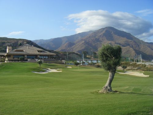Valle Romano Golf Spanje Costa Del Sol Approach Hole9