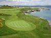 Ierland Wicklow Golfbaan Wicklow Aerialshot