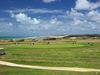 Frankrijk Noordfrankrijk Golfbaan Wimereux Green Kust
