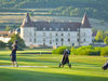Golf Chateau De Chailly Frankrijk Bourgogne Hole 9 Chateau