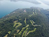 Iles Boromees Golfbaan Italie Lagomaggiore Foto Lucht