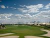 Montgomerie Golfbaan Dubai Skyline